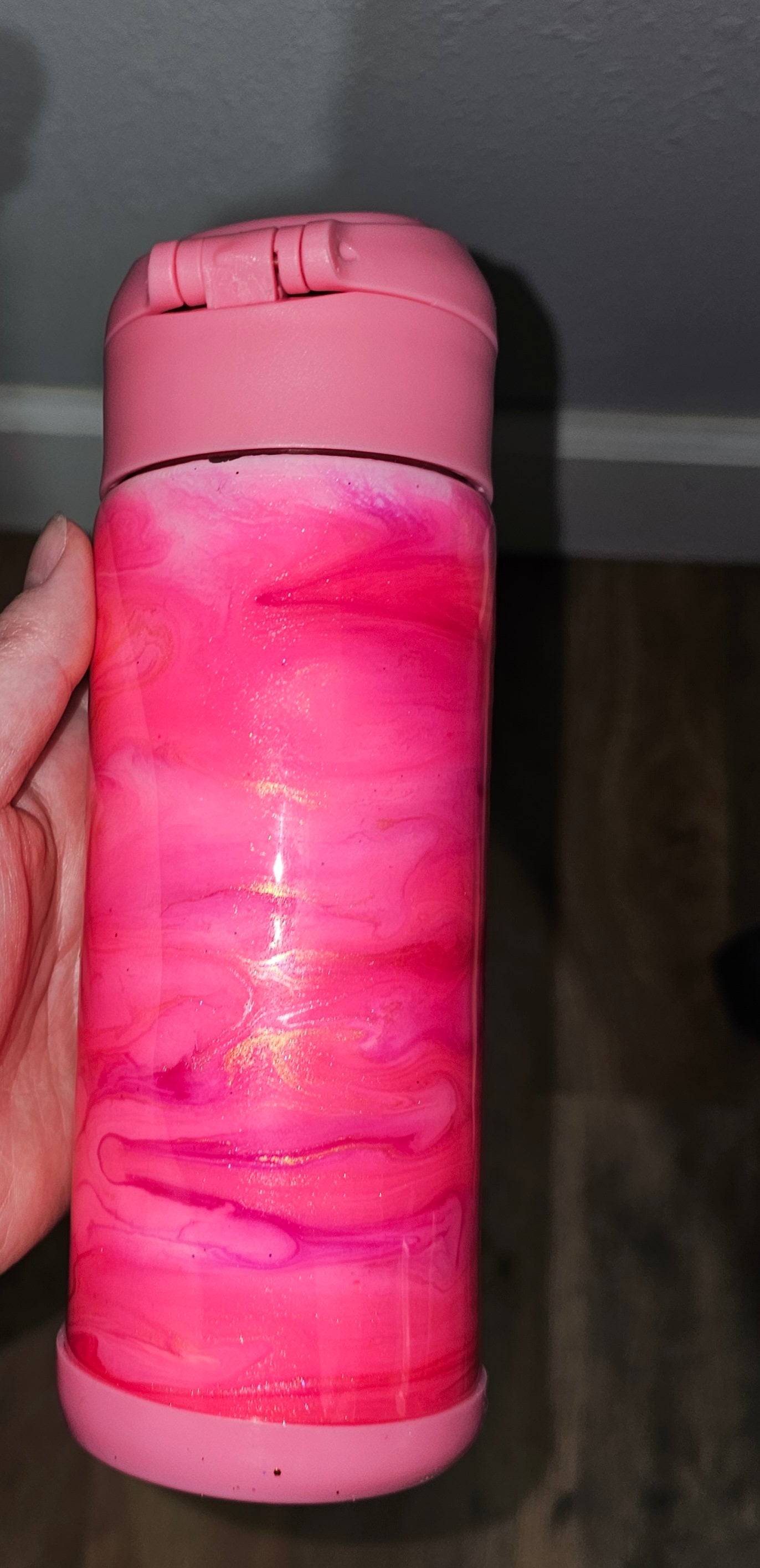 12 oz kids sippy glow
