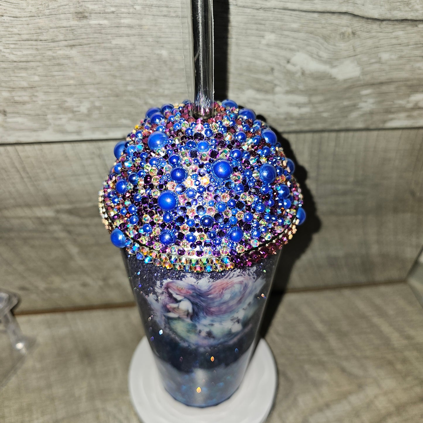 20 oz snowcone Mermaid epoxy Tumbler