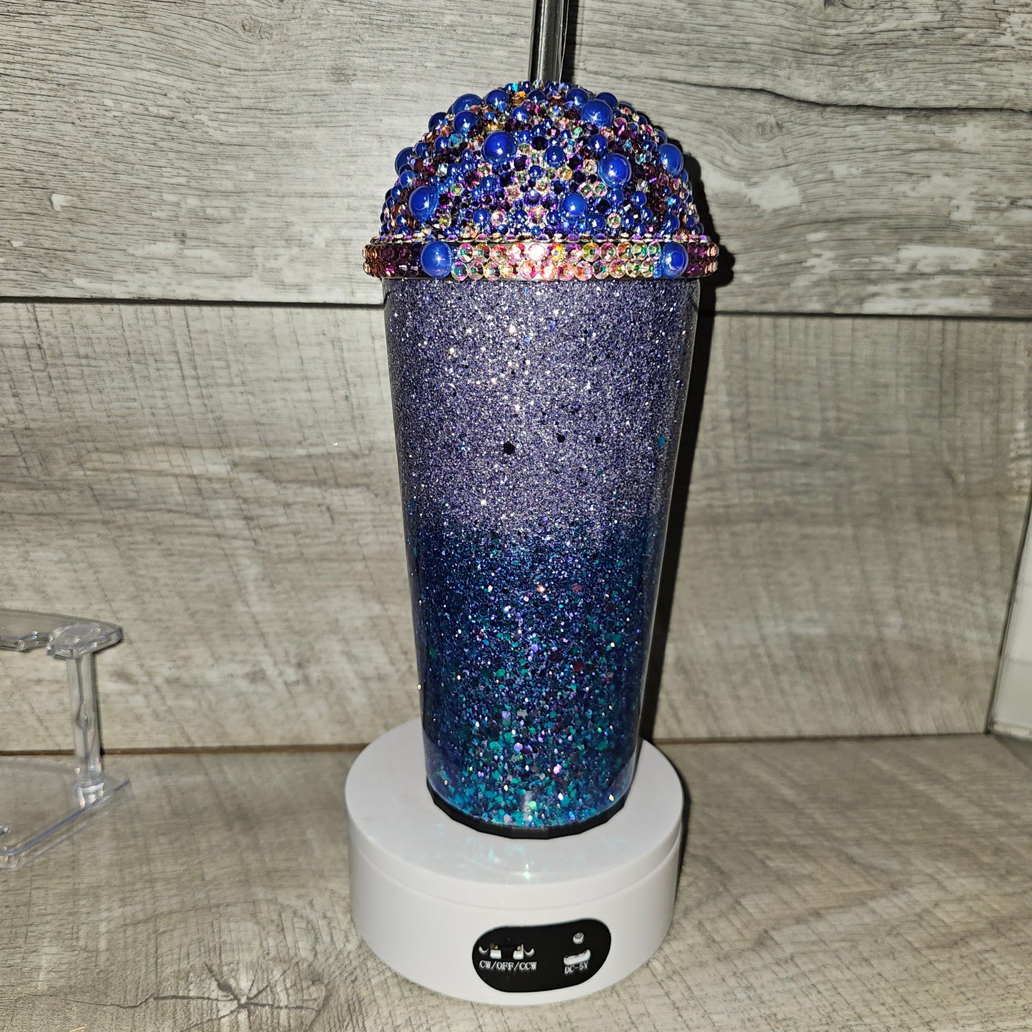 20 oz snowcone Mermaid epoxy Tumbler