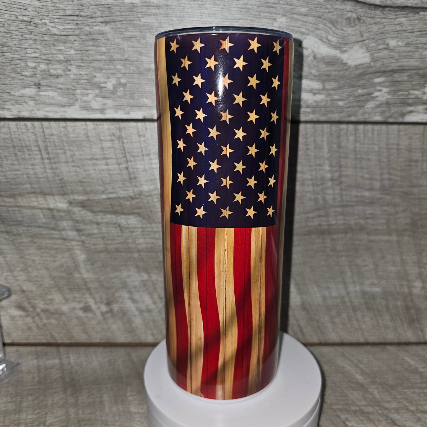 20 oz skinny American Flag Tumbler