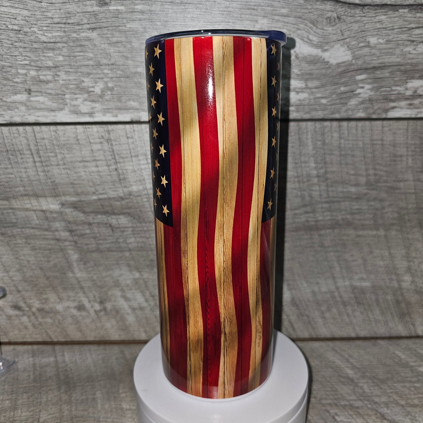 20 oz skinny American Flag Tumbler