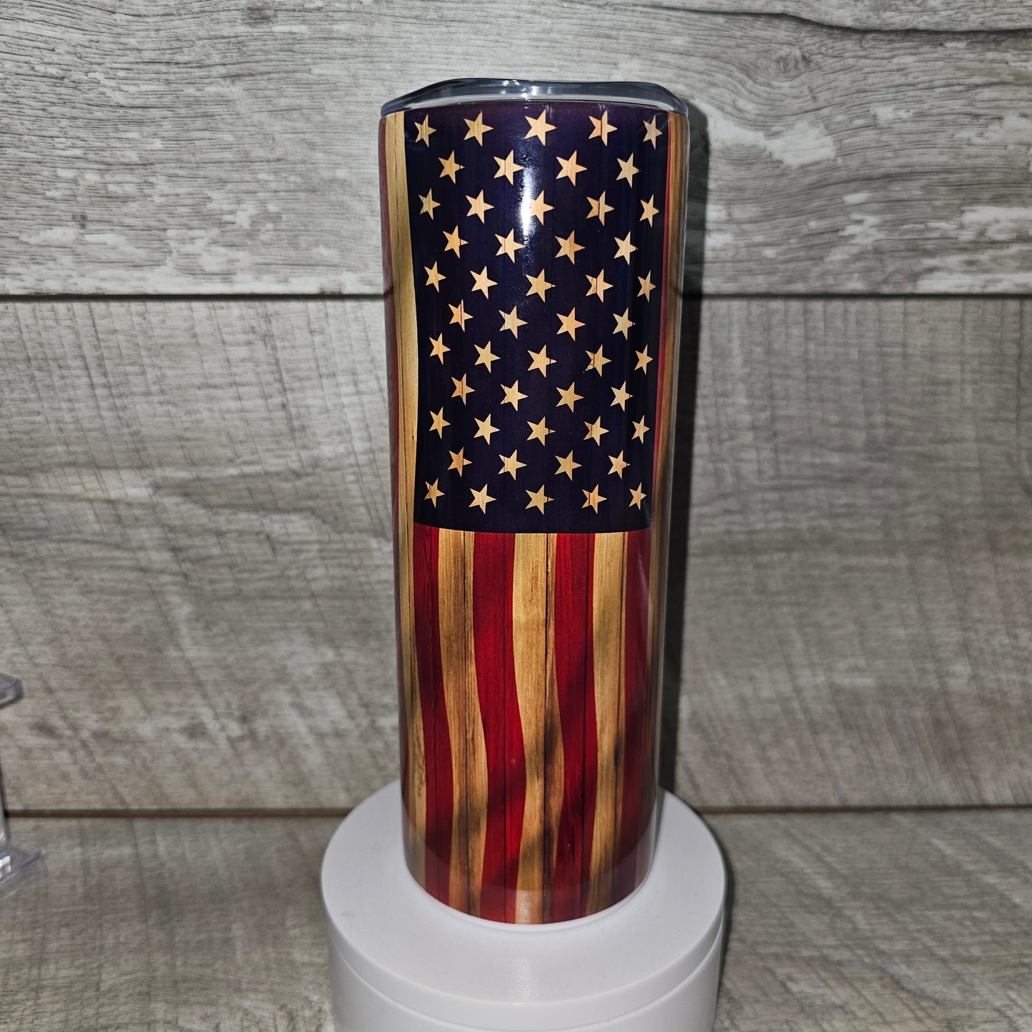 20 oz skinny American Flag Tumbler