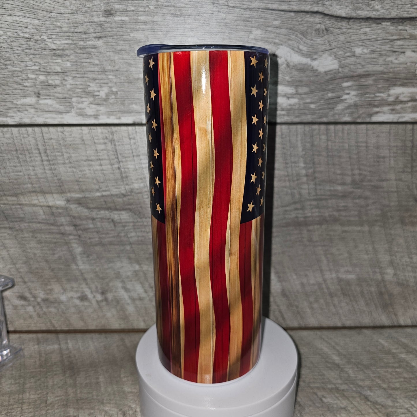 20 oz skinny American Flag Tumbler