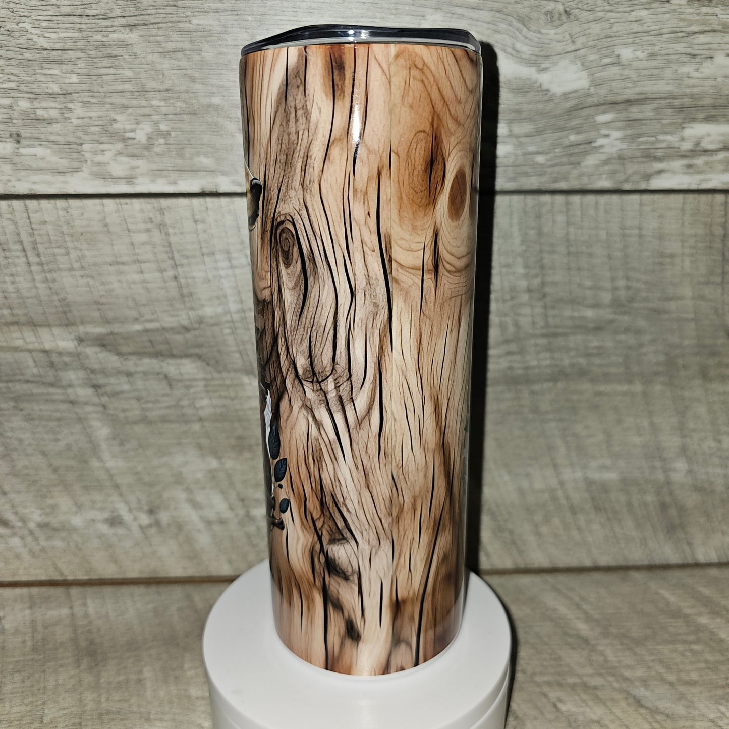 20 oz Skinny Woodland Bear Tumbler