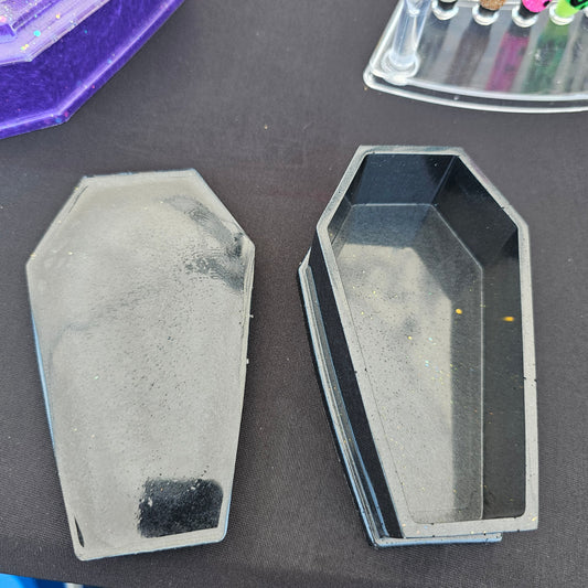 Coffin trinket holder