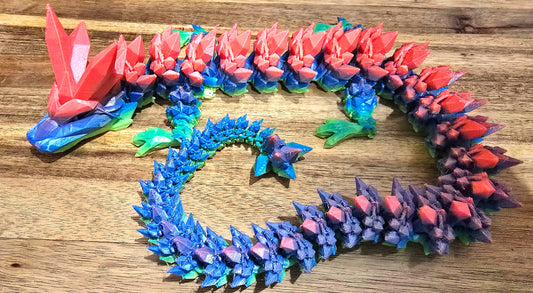 3D printed Rainbow Dragon
