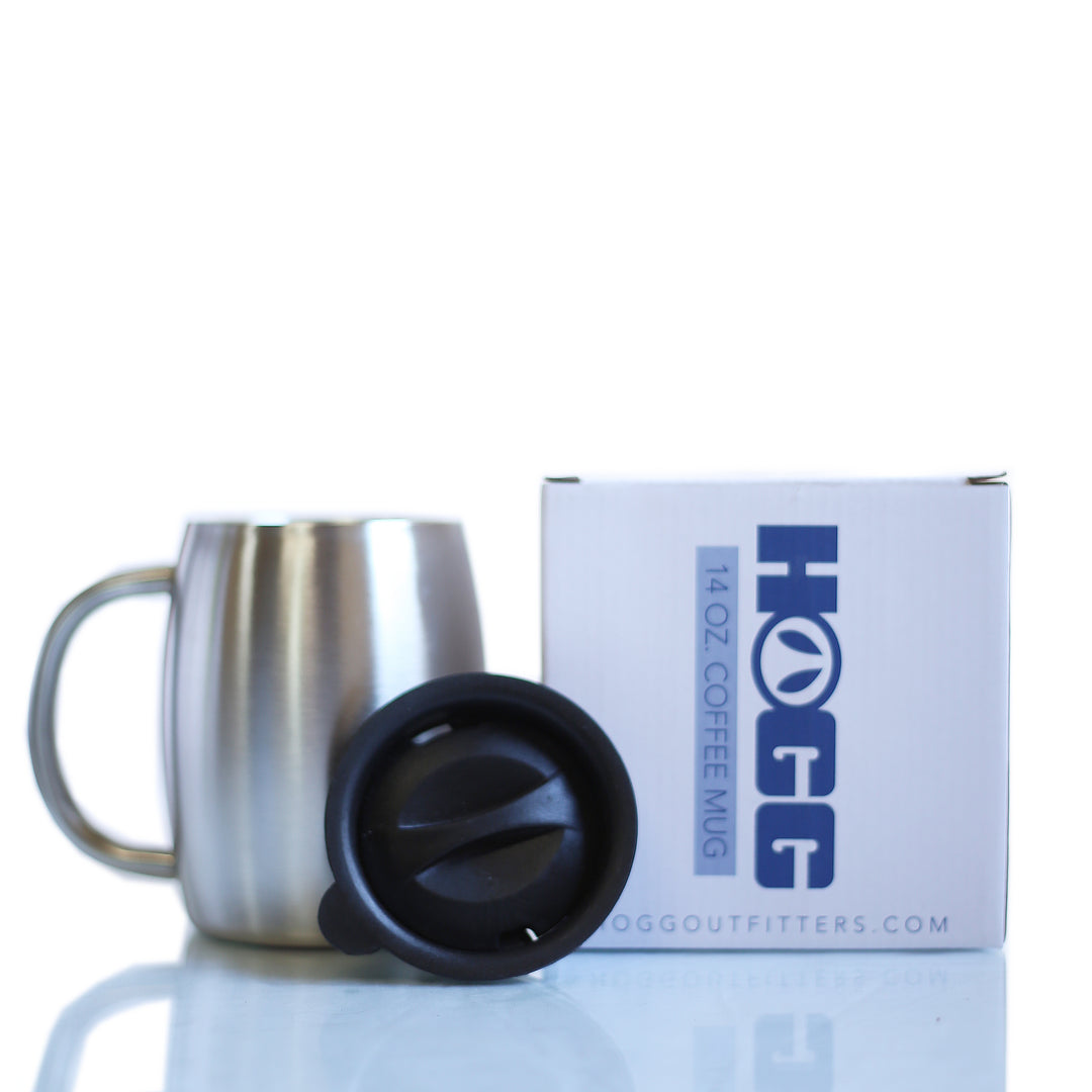 14 oz coffee mug with handle
