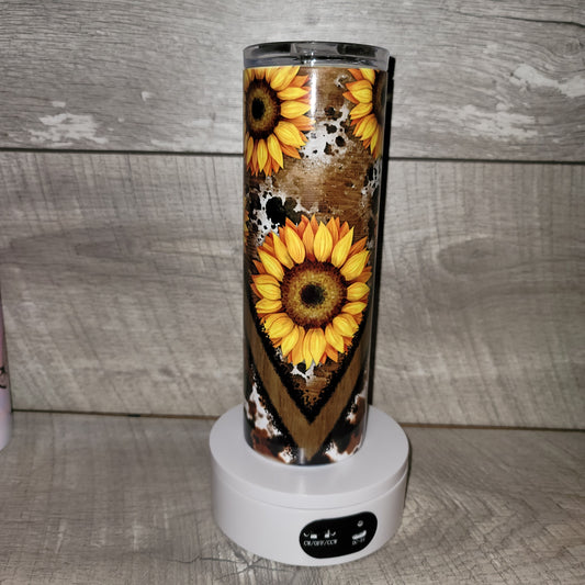Sunflower cowprint