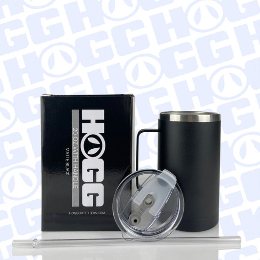 20 oz with handle-matte black