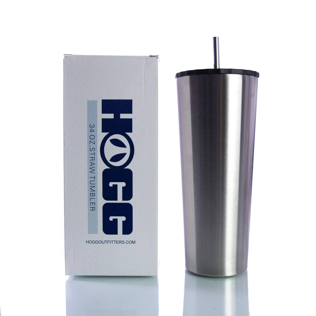 34 oz straw tumbler
