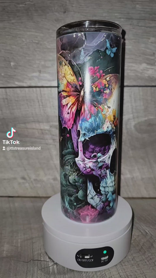 Skull tumbler