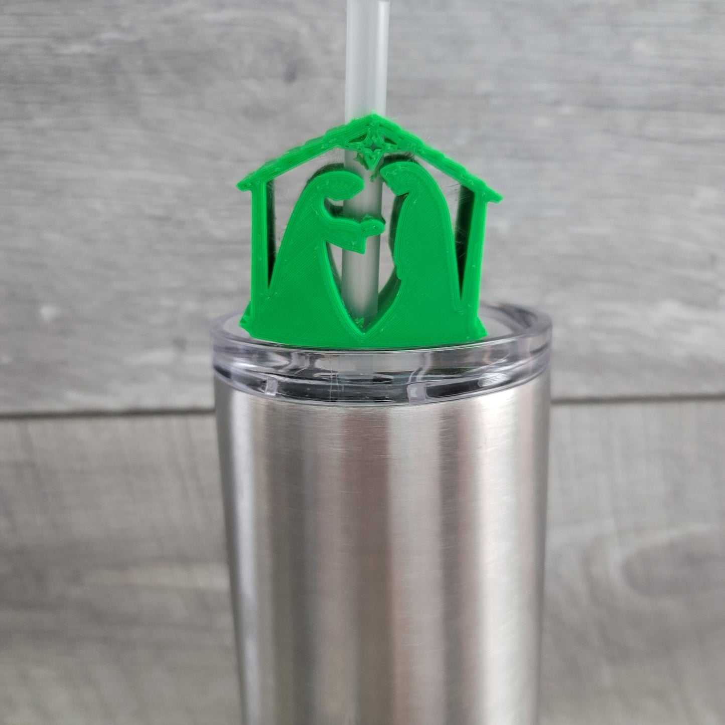 Straw Buddy 3-D Printed