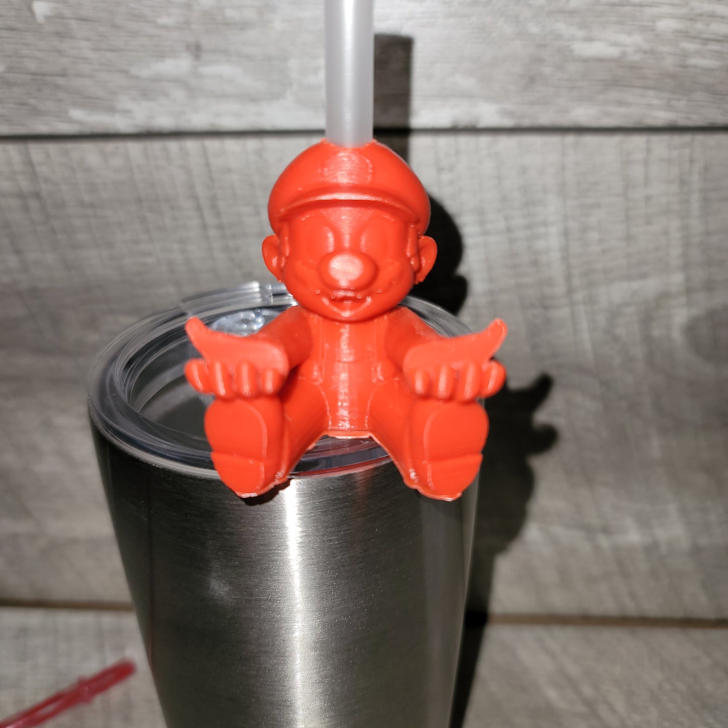 Straw Buddy 3-D Printed