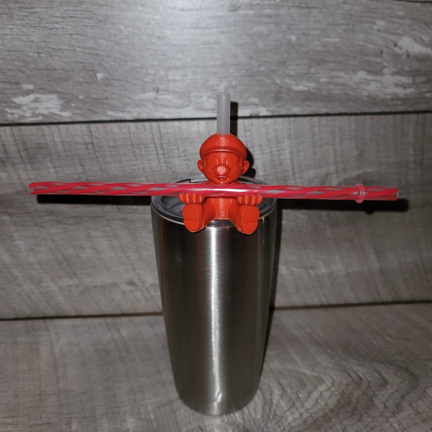 Straw Buddy 3-D Printed